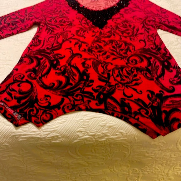 Black Sequined TunicTop - Picture 7 of 7